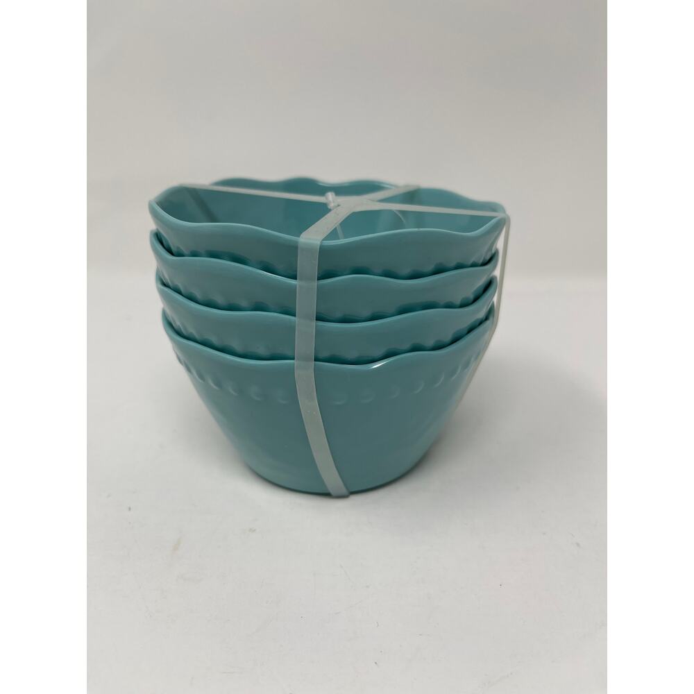 Tommy Bahama Melamine Hobnail Dip/Snack Bowls 4pc NEW